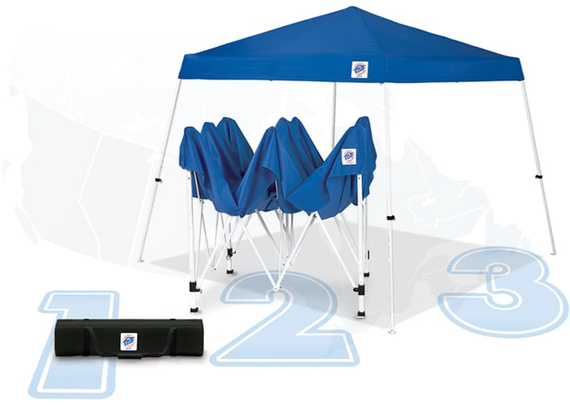 e-z-up instant shelters